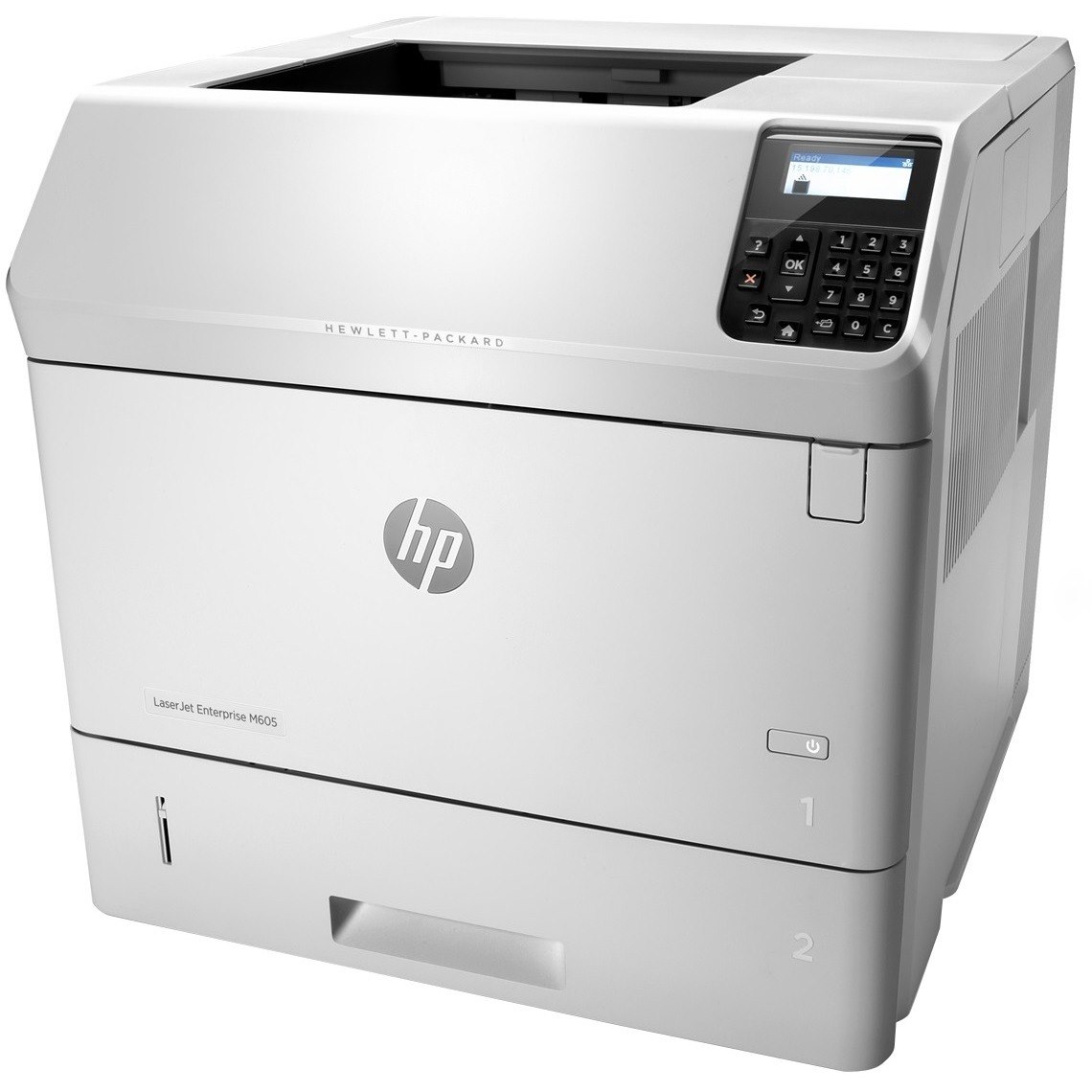 HP LaserJet M605dn Desktop Laser Printer - Monochrome