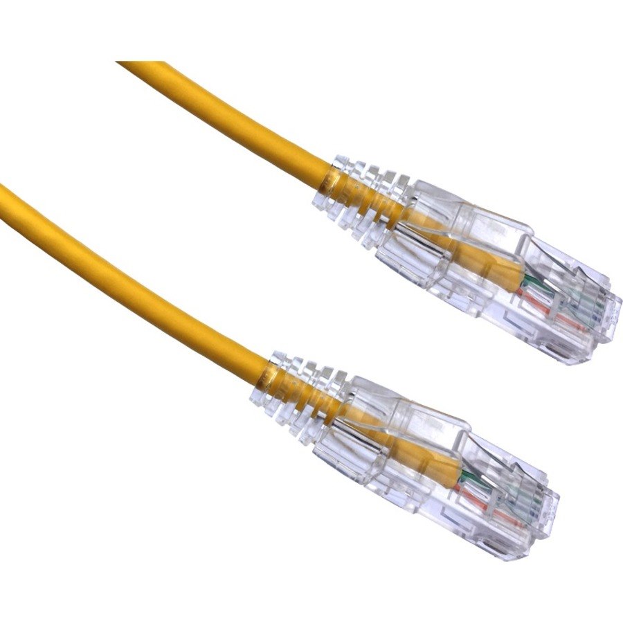 Axiom 40FT CAT6 BENDnFLEX Ultra-Thin Snagless Patch Cable 550mhz (Yellow)