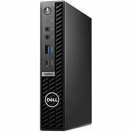 Dell OptiPlex 7000 7020 Desktop Computer - Intel Core i3 14th Gen i3-14100T - 8 GB - 256 GB SSD - Micro PC - Black