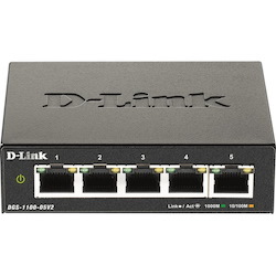 D-Link DGS-1100 DGS-1100-05V2 5 Ports Manageable Ethernet Switch