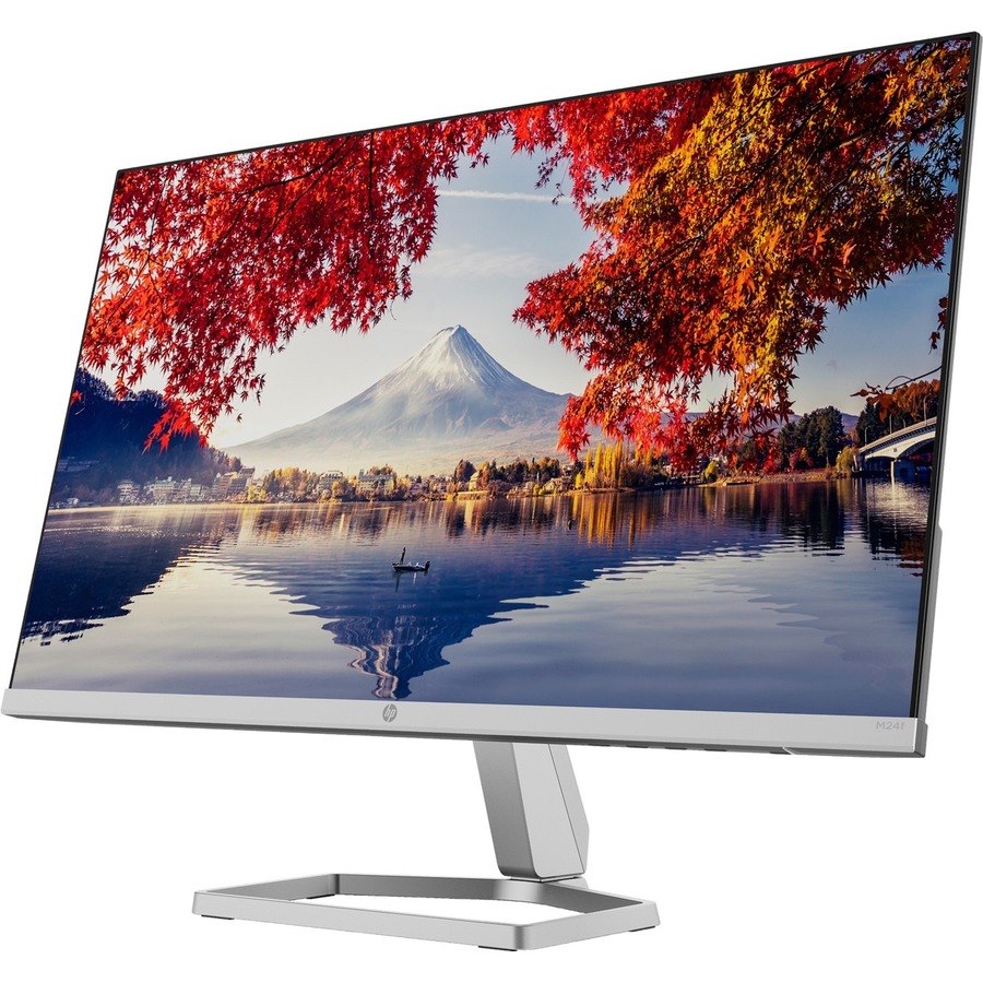 HP M24f 60.5 cm (23.8") Full HD LCD Monitor - 16:9 - Silver, Black