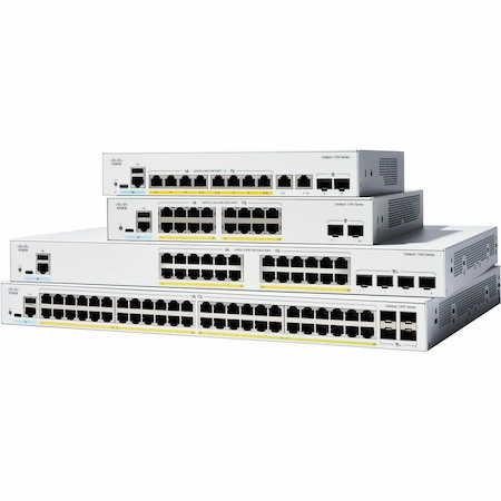 Cisco Catalyst 1200 C1200-8T-D 8 Ports Manageable Ethernet Switch - Gigabit Ethernet - 10/100/1000Base-T