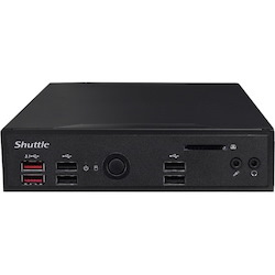 Shuttle XPC slim DS10U3 Barebone System - Slim PC - Intel Core i3 8th Gen i3-8145U 2.10 GHz