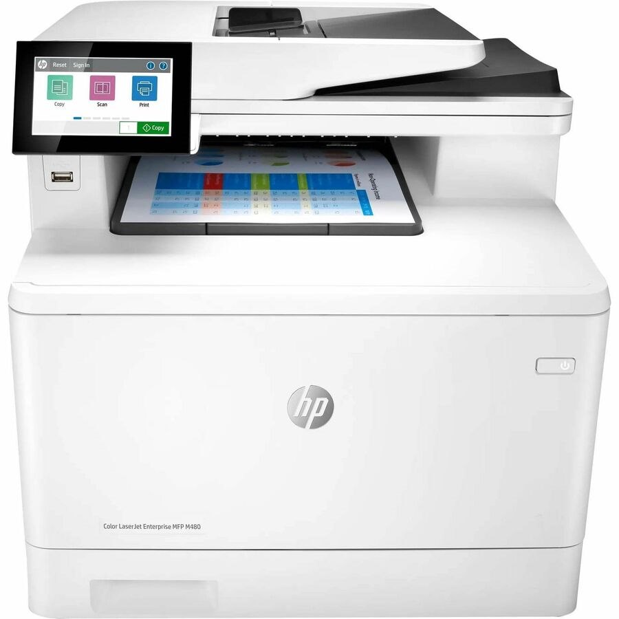 HP LaserJet Enterprise M480f Laser Multifunction Printer - Colour