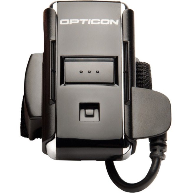 Opticon RS-2006 Wearable Barcode Scanner Kit - Wireless Connectivity - Black