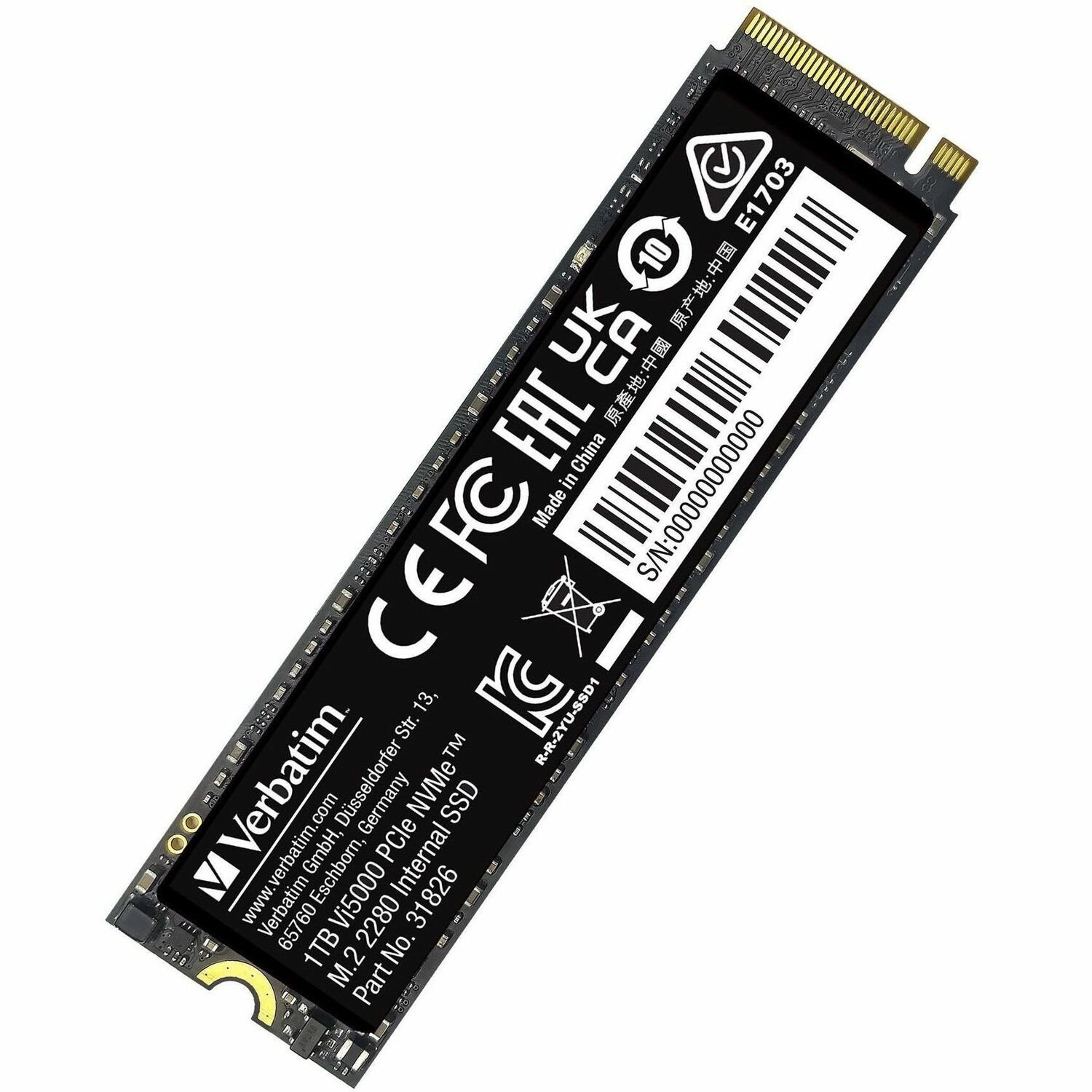 1TB Vi5000 PCIe NVMe M.2 2280 Internal SSD