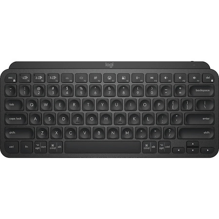 Logitech MX Keys Mini Minimalist Wireless Illuminated Keyboard, Compact, Bluetooth, Backlit, USB-C, Compatible with Apple macOS, iOS, Windows, Linux, Android, Metal Build (Black)