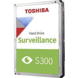 Toshiba Surveillance S300 HDWV110UZSVA 1 TB Hard Drive - 3.5" Internal - SATA (SATA/600) - Conventional Magnetic Recording (CMR) Method