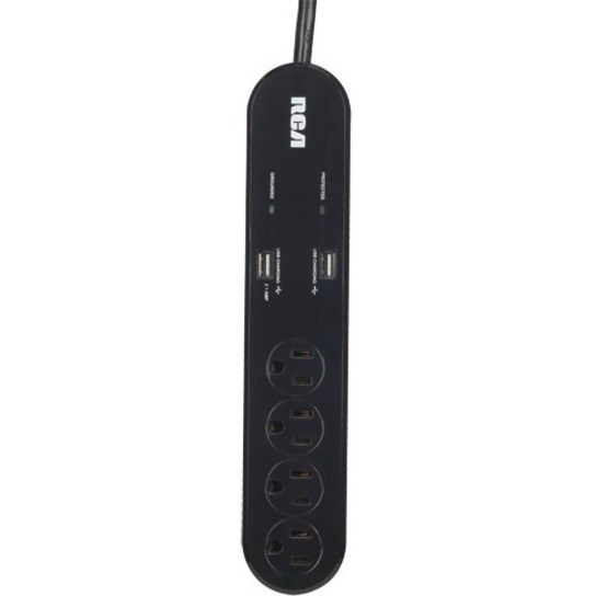 RCA 4 AC / 2 USB Outlet Surge Protector