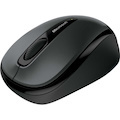 Microsoft 3500 Mouse - Radio Frequency - USB - BlueTrack - 3 Button(s) - Black