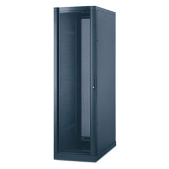 Schneider Electric NetShelter VX 42U Floor Standing Rack Cabinet for Storage, Server - 482.60 mm Rack Width - Black