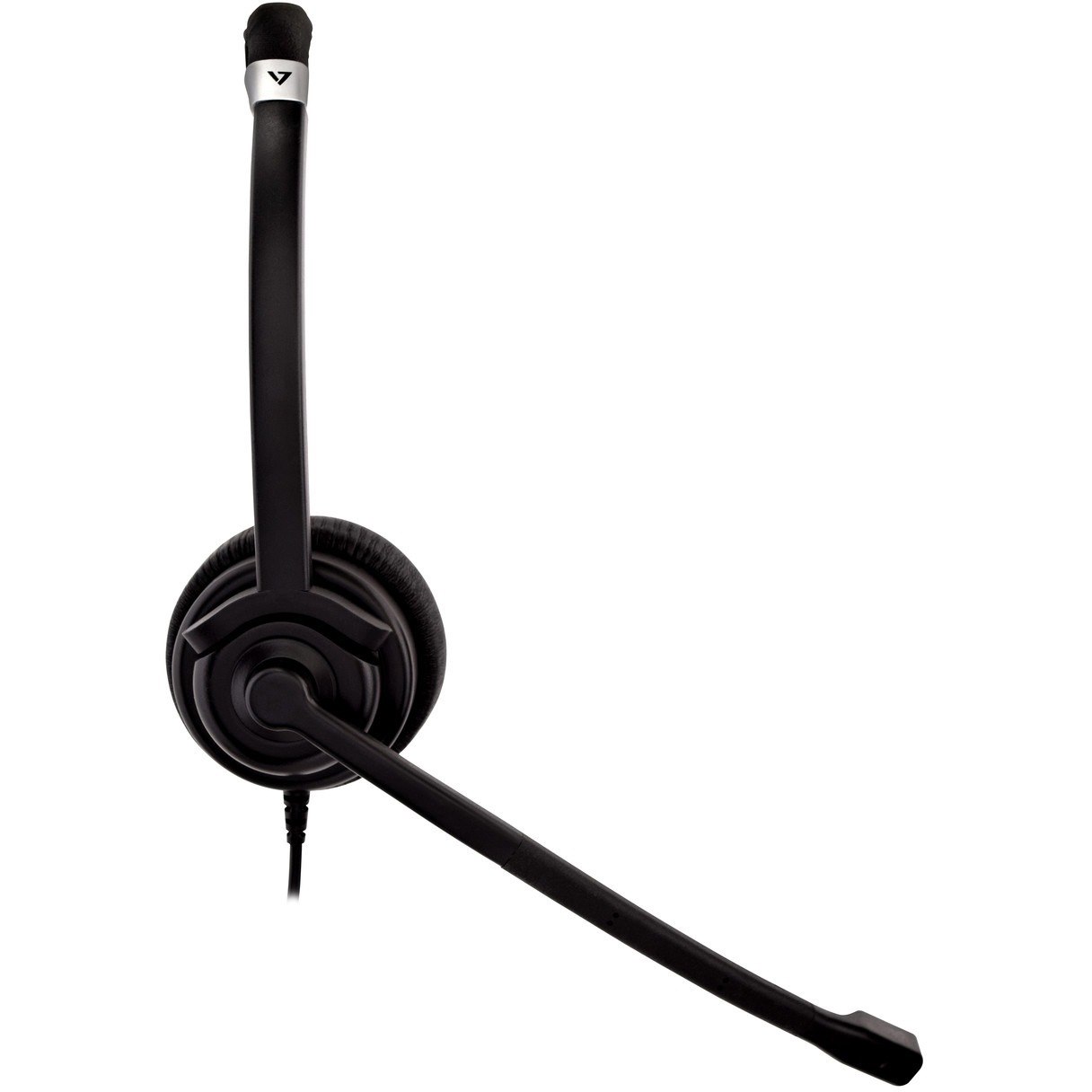 V7 Deluxe USB Mono Headset with Boom Mic