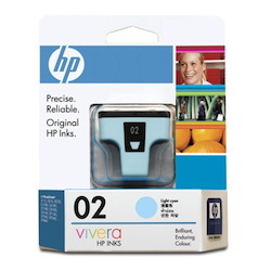 HP 2 Original Inkjet Ink Cartridge - Light Cyan Pack