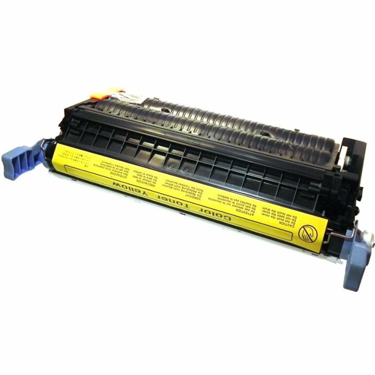 eReplacements C9722A-ER Remanufactured Toner Cartridge - Alternative for HP (C9722A) - Yellow
