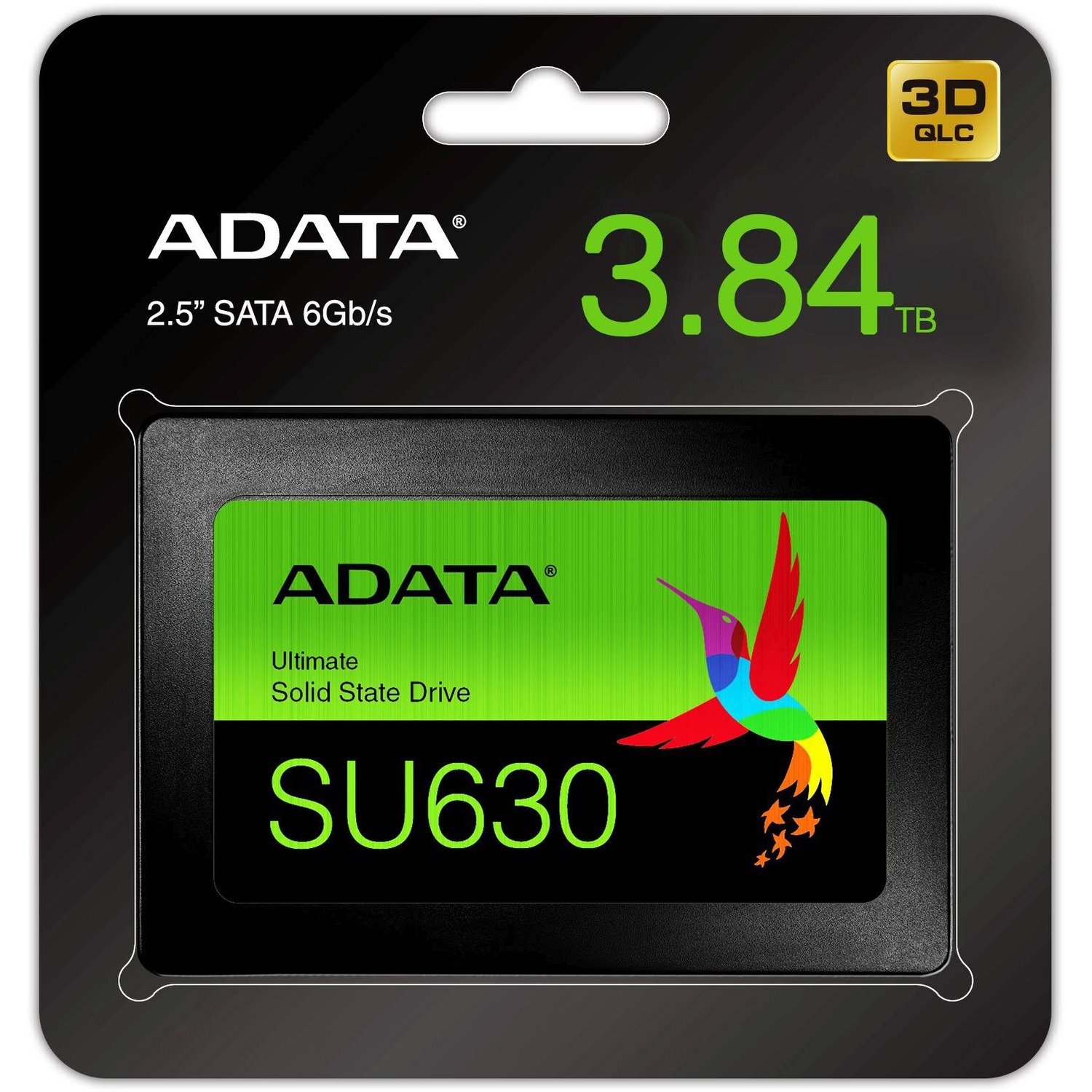 Adata Ultimate SU630 ASU630SS-3T84Q-R 3.84 TB Solid State Drive - 2.5" Internal - SATA (SATA/600)