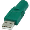 Monoprice USB Male to PS2 (MDIN6F) Converter for Logitech Brand