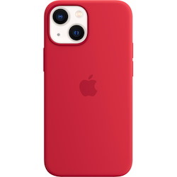 Apple Silicone Case for Apple iPhone 13 mini Smartphone - Red