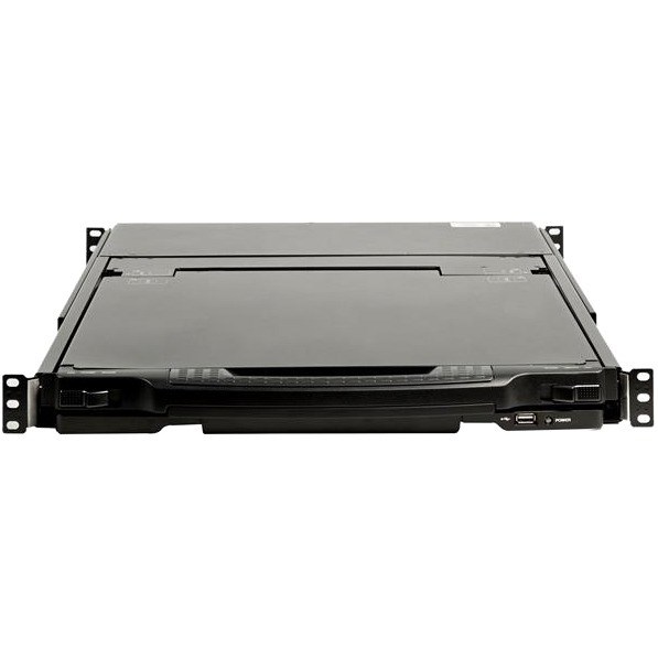 StarTech.com Dual Rail Rackmount KVM Console HD 1080p - DVI/VGA KVM w/17" LCD Monitor - 1U LCD KVM Server Rack Drawer w/Cables USB Support