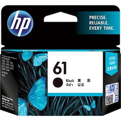 HP 61 Original Inkjet Ink Cartridge - Black Pack