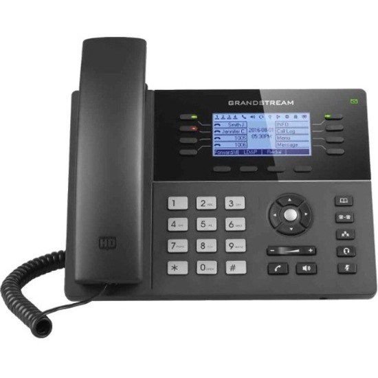 Grandstream GXP1782 IP Phone - Corded - Wall Mountable, Desktop - Black