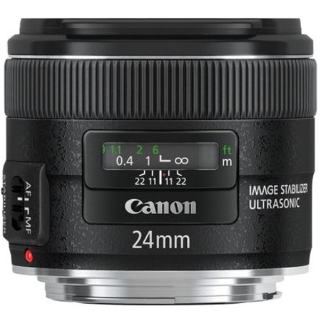 Canon - 24 mm - f/22 - f/2.8 - Wide Angle Fixed Lens for Canon EF/EF-S