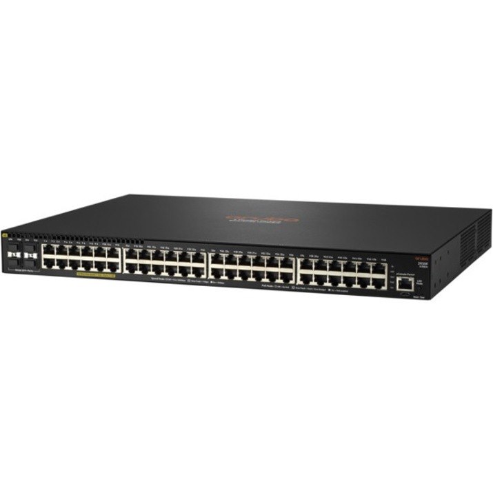 HPE 2930F 48 Ports Manageable Layer 3 Switch - 10 Gigabit Ethernet - 10/100/1000Base-T - Refurbished