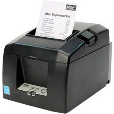 Star Micronics TSP654IISK Liner-Free Thermal Printer for Sticky Paper, WLAN, Ethernet, CloudPRNT, USB, One Peripheral USB