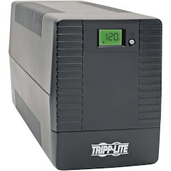 Tripp Lite by Eaton 500VA 360W Line-Interactive UPS with 6 Outlets - AVR, 120V, 50/60 Hz, LCD, USB, Tower - Battery Backup