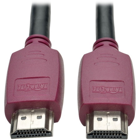 Tripp Lite by Eaton 4K HDMI Cable with Ethernet (M/M) - 4K 60 Hz, Gripping Connectors, 10 ft.