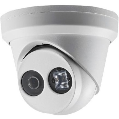 Hikvision EasyIP 3.0 DS-2CD2345FWD-I 4 Megapixel Outdoor Network Camera - Color - Turret - White