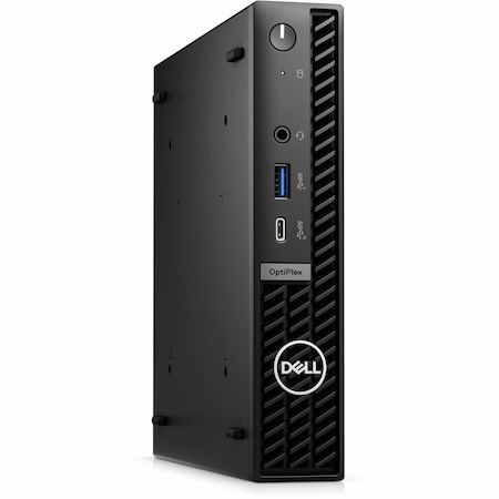 Dell OptiPlex 7000 7020 Desktop Computer - Intel Core i7 14th Gen i7-14700T - 16 GB - 256 GB SSD - Micro PC - Black