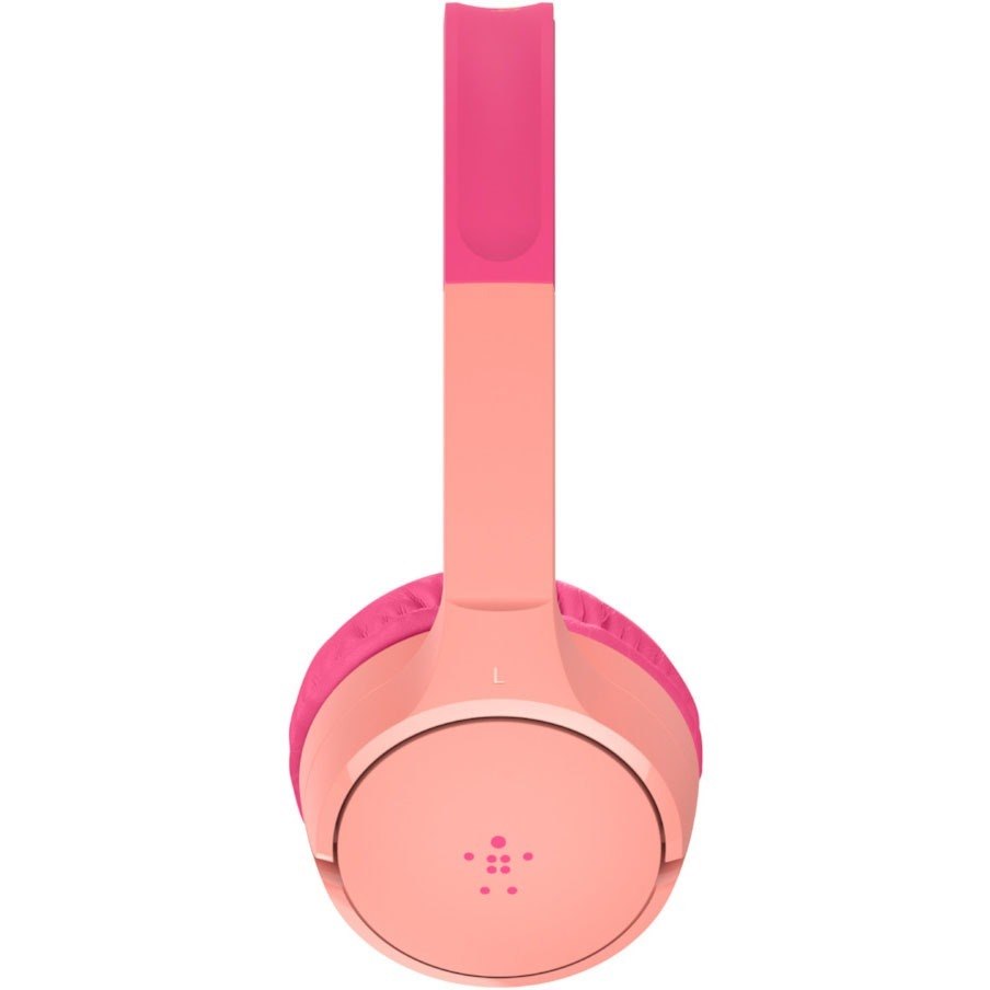 Belkin SOUNDFORM Mini Wired/Wireless On-ear, Over-the-head, Over-the-ear Stereo Headset - Pink