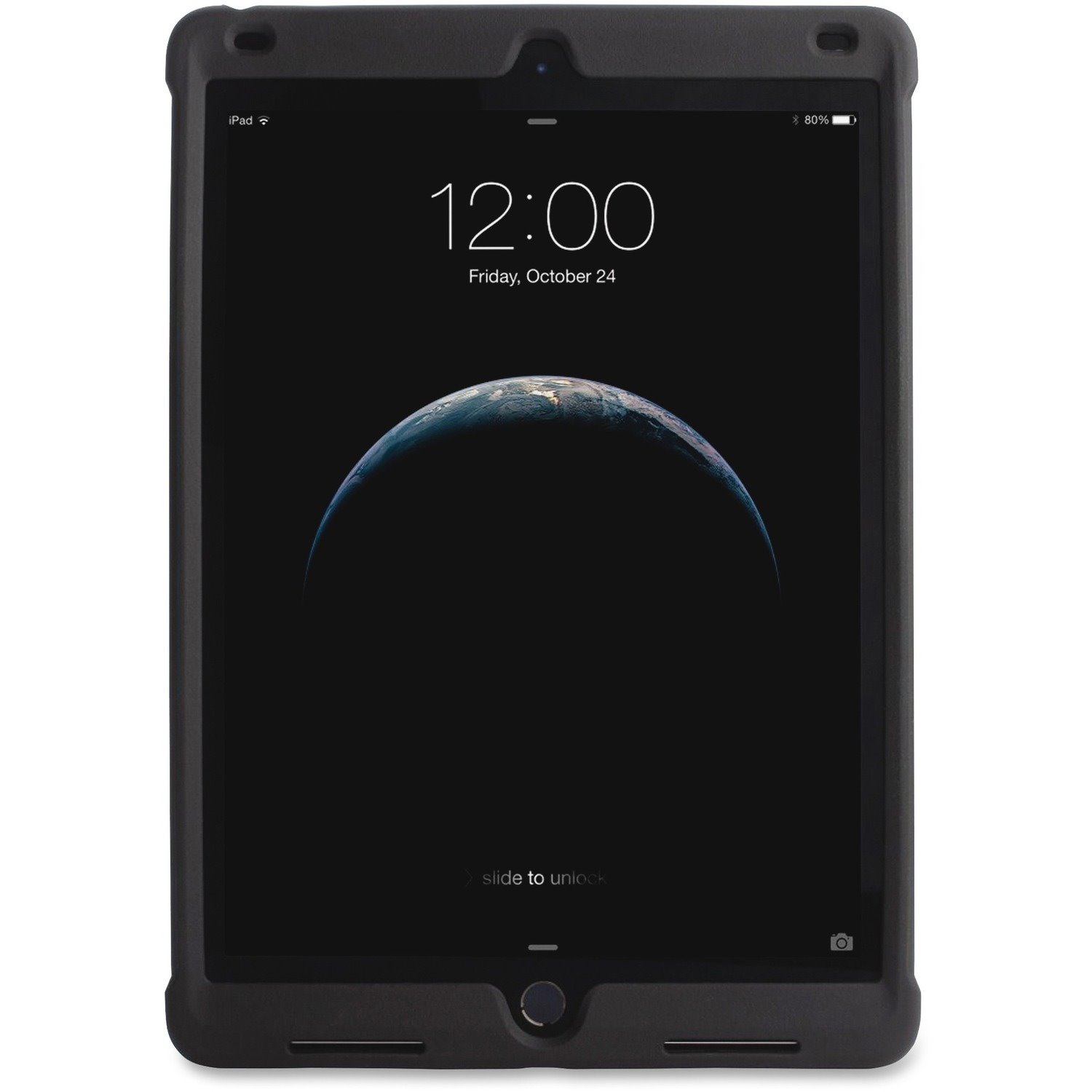Kensington BlackBelt 97365 Case for Apple iPad Air 2 Tablet - Textured - Black - 1