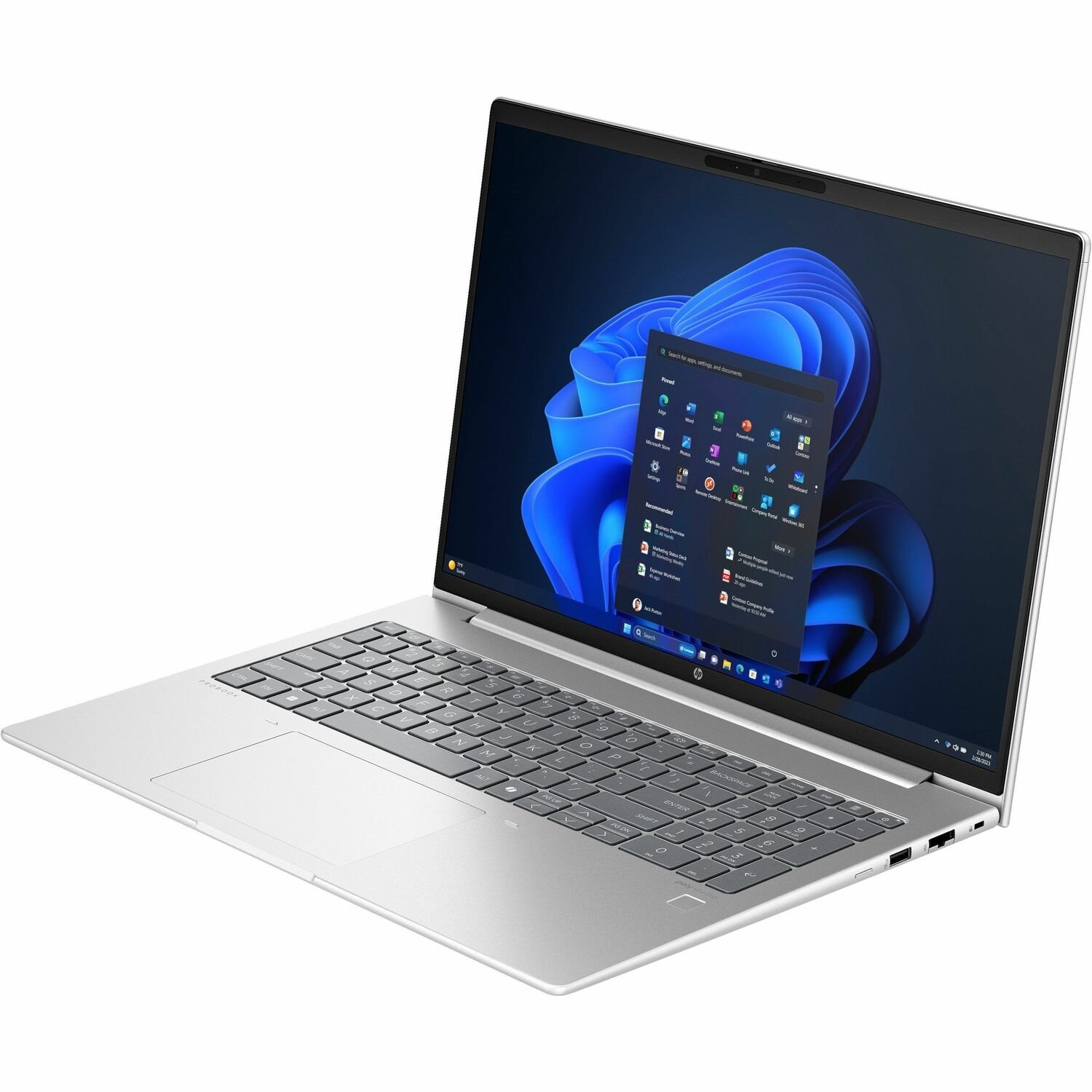 HP ProBook 460 G11 16" Notebook - WUXGA - Intel Core Ultra 5 125H - 16 GB - 512 GB SSD - Pike Silver Aluminum