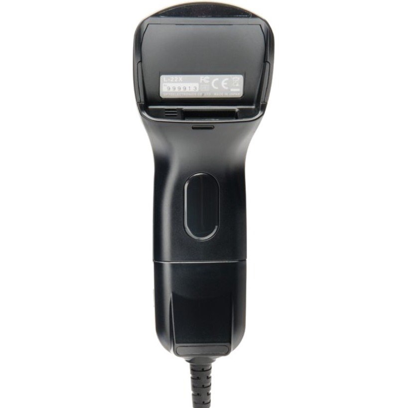 Opticon L-22X Handheld Barcode Scanner - Cable Connectivity - Black