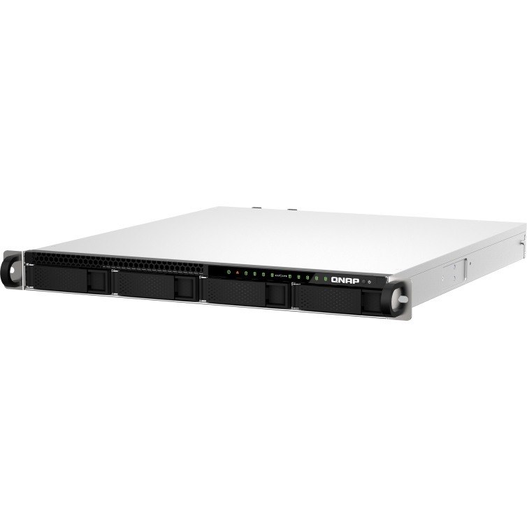 QNAP TS-h987XU-RP-E2334-16G 9 x Total Bays SAN/NAS Storage System - 5 GB Flash Memory Capacity - Intel Xeon E-2334 Quad-core (4 Core) 3.40 GHz - 16 GB RAM - DDR4 SDRAM - 1U Rack-mountable