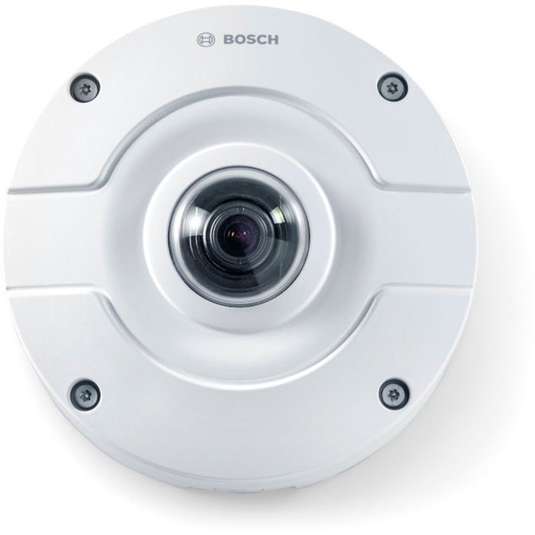 Bosch FLEXIDOME IP 12 Megapixel Outdoor Network Camera - Color, Monochrome - Dome - White - TAA Compliant