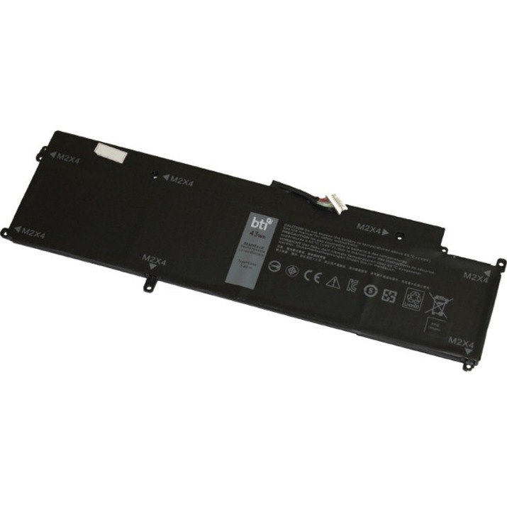 BTI P63NY-BTI 7.6V 73WHR LI-ION BATTERY 4H34M, N3KPR, P63NY LATITUDE 13 7370, LATITUDE 7370