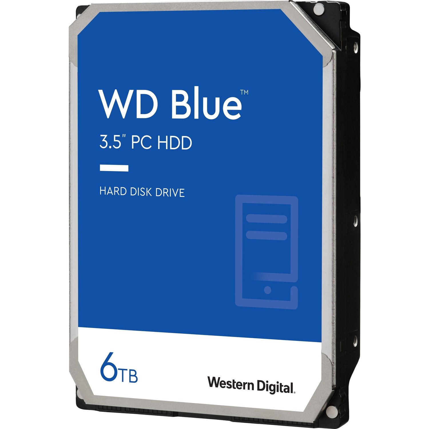 WD Blue WD60EZAZ 6 TB Hard Drive - 3.5" Internal - SATA (SATA/600)