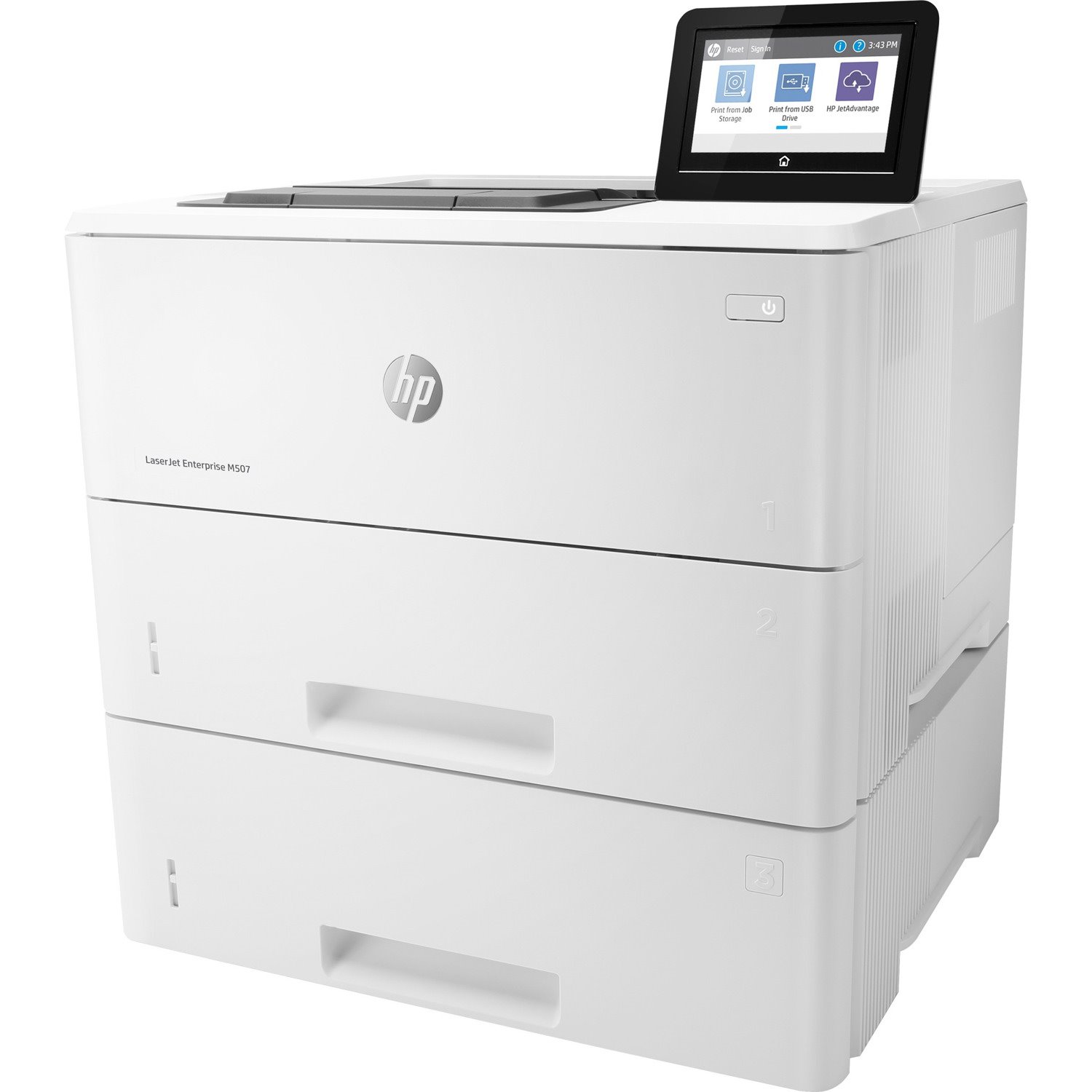 HP LaserJet Enterprise M507 M507x Desktop Laser Printer - Monochrome