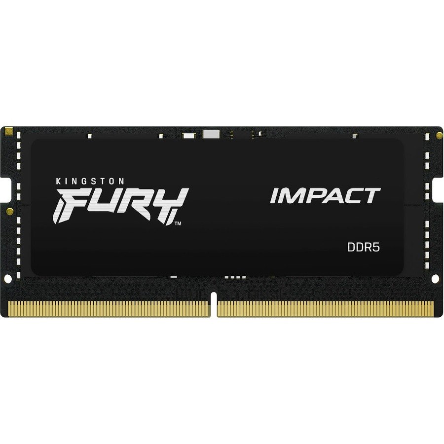 Kingston FURY Impact RAM Module for Notebook - 32 GB (2 x 16GB) - DDR5-5600/PC5-44800 DDR5 SDRAM - 5600 MHz Single-rank Memory - CL40 - 1.10 V