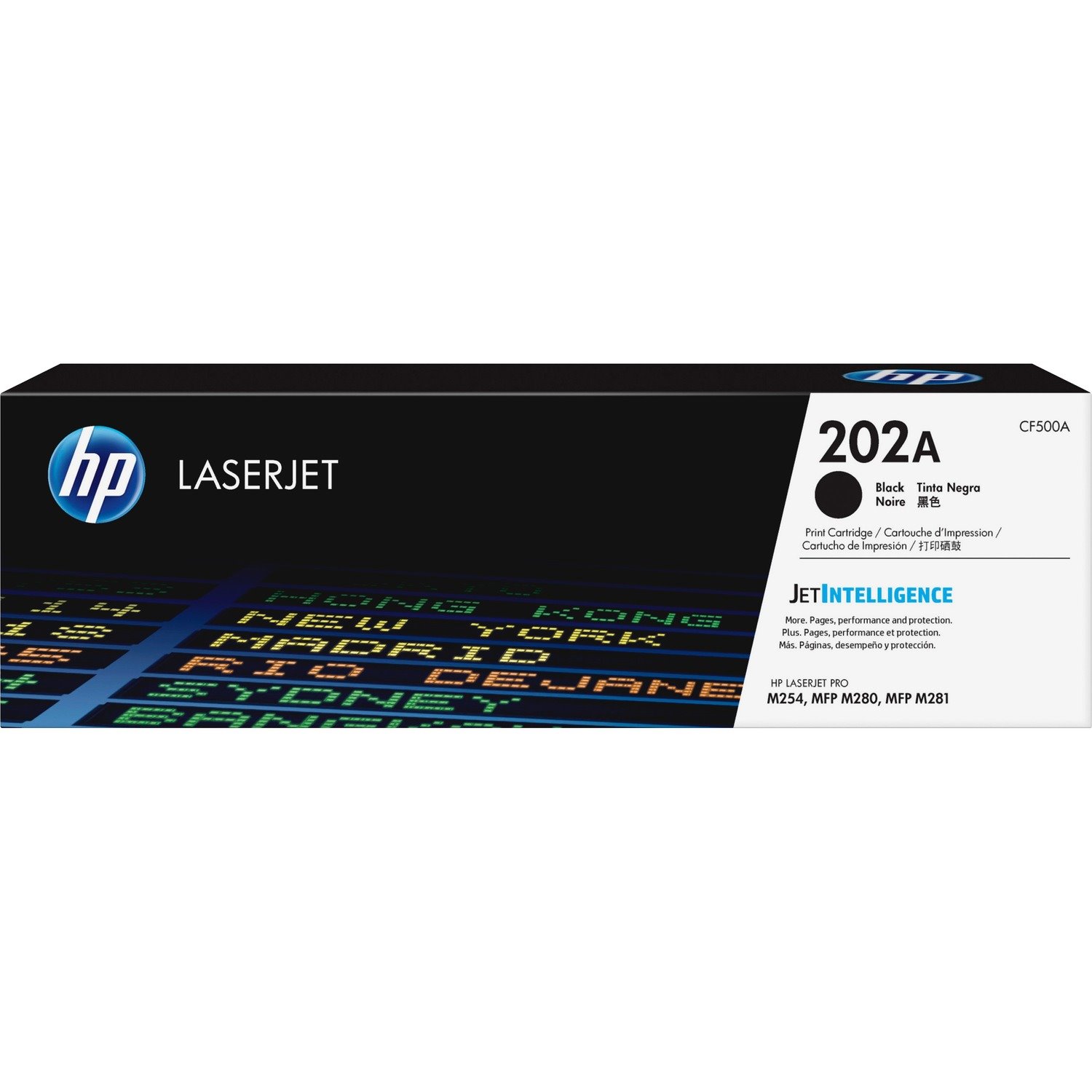 HP 202A Original Standard Yield Laser Toner Cartridge - Black - 1 Pack