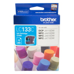 Brother Innobella LC133C Original High Yield Inkjet Ink Cartridge - Cyan Pack