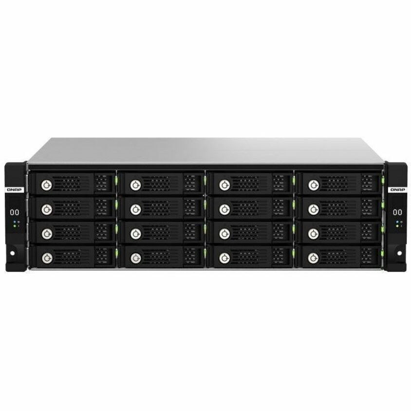 QNAP TL-R1620SDC Drive Enclosure 12Gb/s SAS, SATA/600 - Mini-SAS HD Host Interface - 3U Rack-mountable