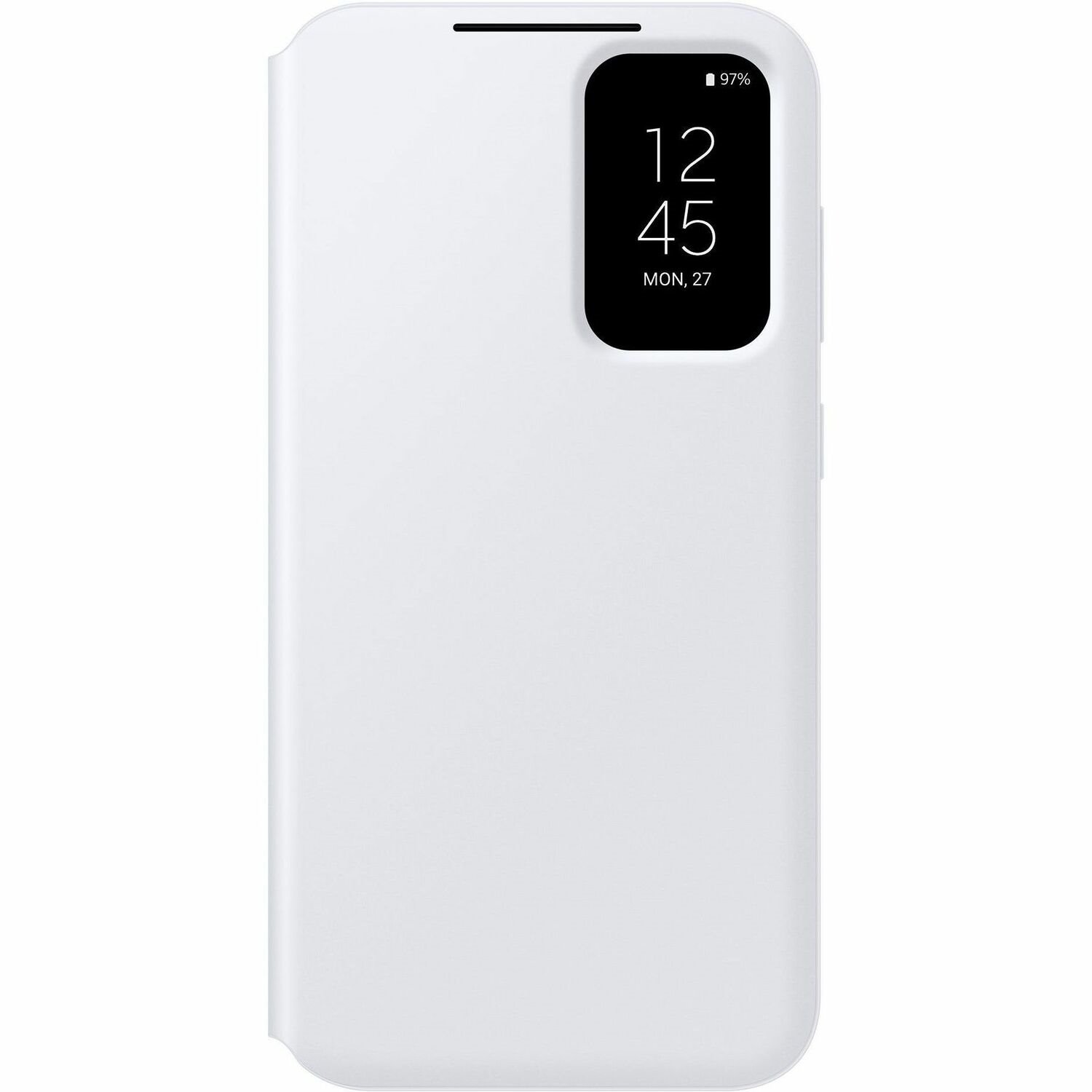 Samsung Smart View Carrying Case (Wallet) Samsung Galaxy S23 FE Smartphone, Card - White