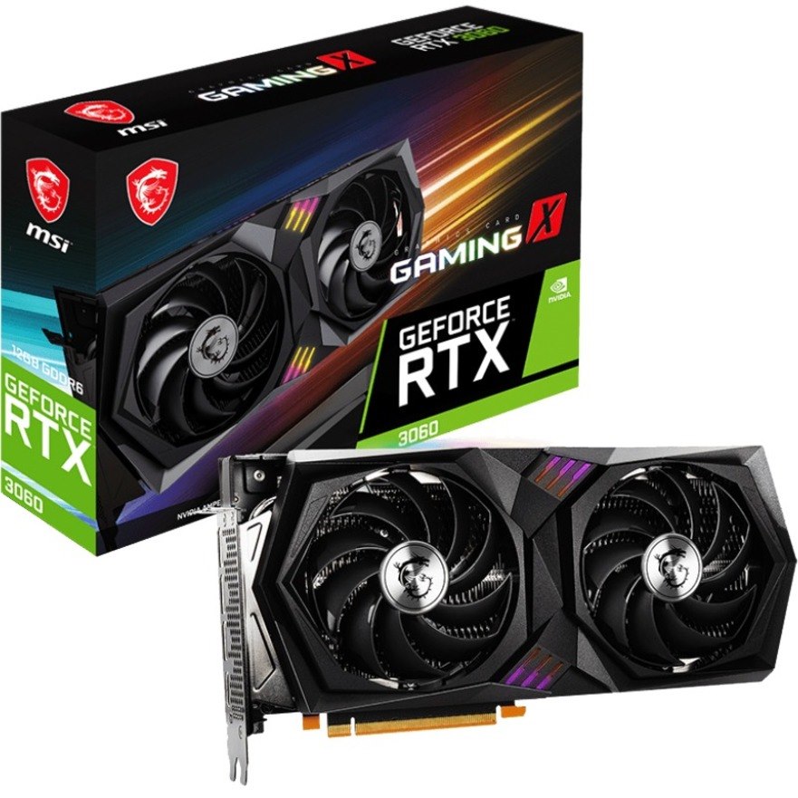 MSI NVIDIA GeForce RTX 3060 Graphic Card - 12 GB GDDR6