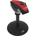 Socket Mobile DuraScan D720 Rugged Warehouse, Manufacturing Handheld Barcode Scanner - Wireless Connectivity - Red