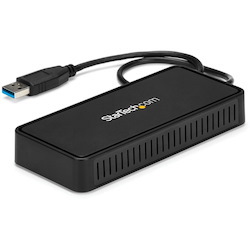 StarTech.com USB to Dual DisplayPort Mini Docking Station - Dual 4K 60Hz - GbE - USB 3.0