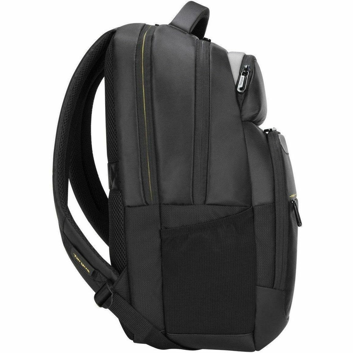 Targus CityGear TCG662GL Carrying Case (Backpack) for 35.6 cm (14") to 39.6 cm (15.6") Notebook, Tablet, Equipment - Black