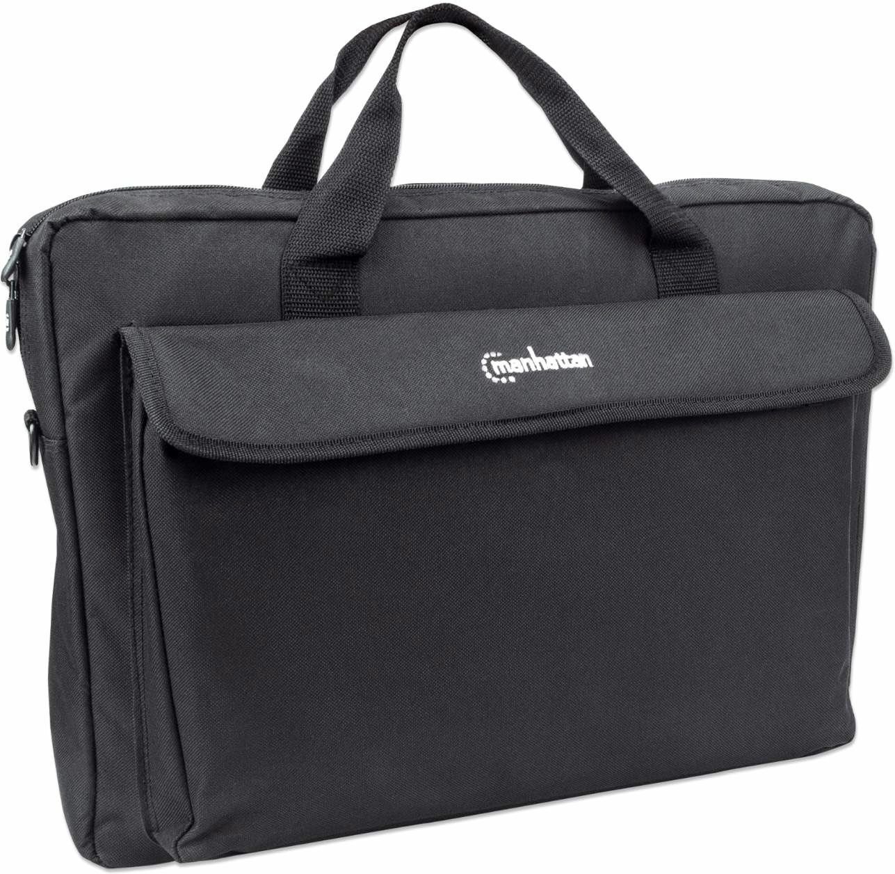 Manhattan London 439909 Carrying Case (Briefcase) for 17.3" Notebook, Accessories - Black